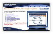 Training Evaluation: Instructor-Mediated Online Course